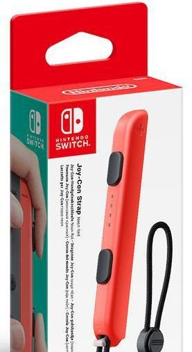 NINTENDO Laccetto per controller Joy-Con per Nintendo Switch rosso